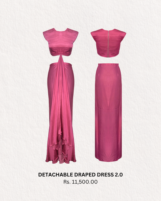 Detachable Draped Dress 2.0