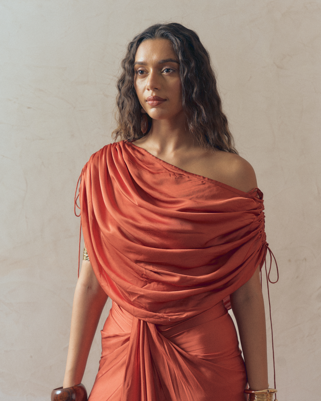 Cape Cowl Top