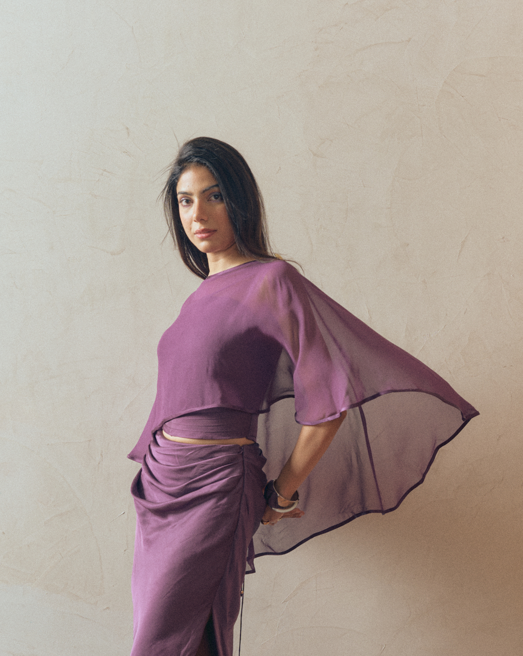 Sheer Shell Cape
