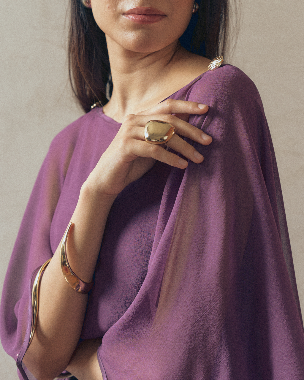 Sheer Shell Cape