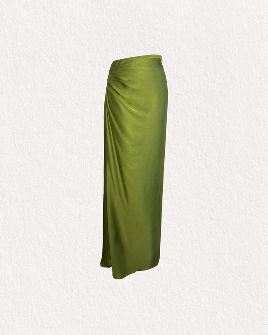 Asymmetric Draped Skirt