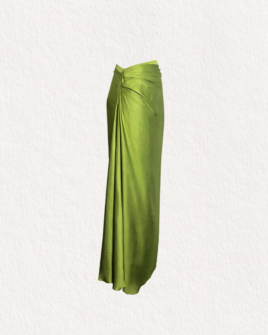 Asymmetric Draped Skirt