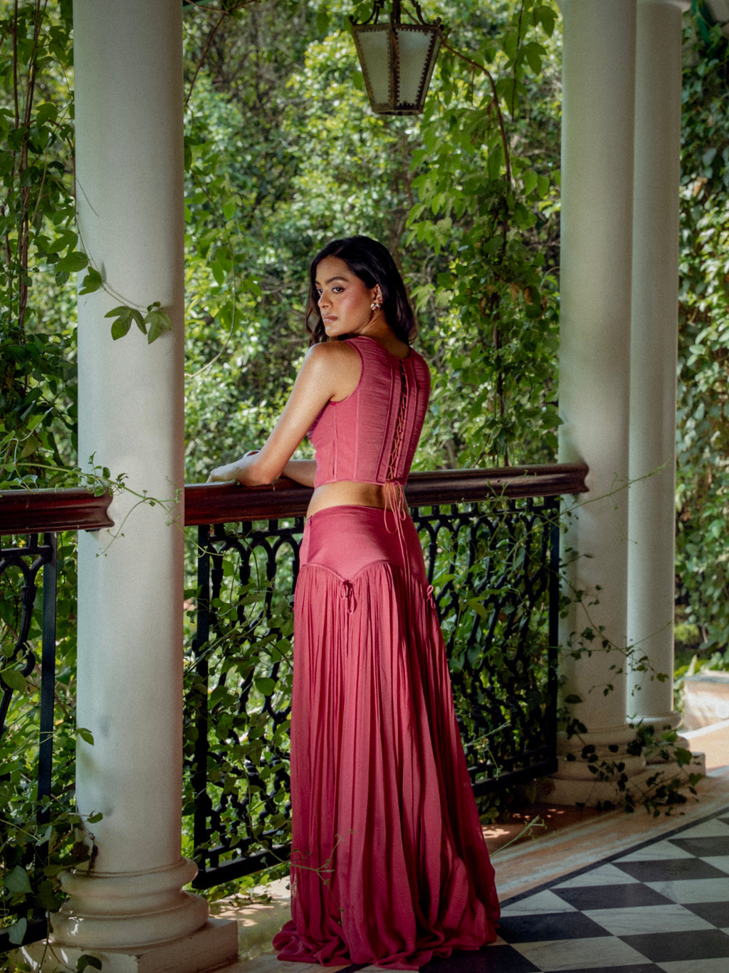 Ruched Skirt