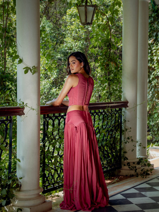 Ruched Skirt