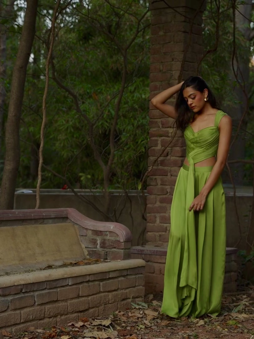 Triple Pleat Pants